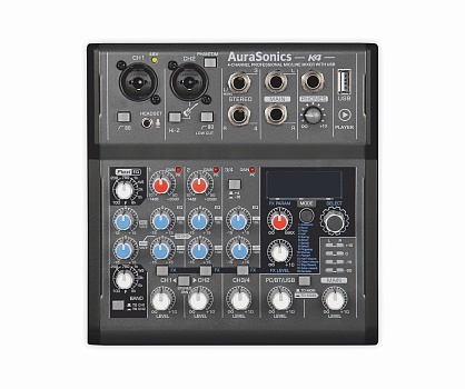 AuraSonics K4 компактный микшерный пульт в Симе