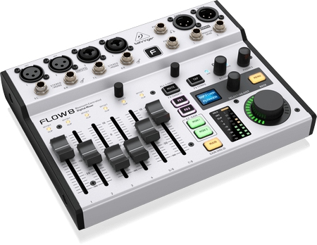 Behringer FLOW 8 цифровой микшер в Симе