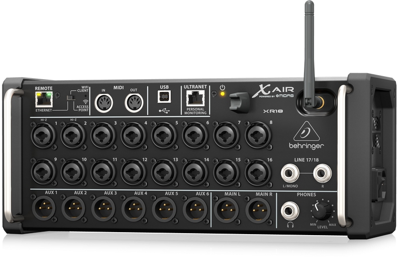 Behringer XR18 цифровой микшер в Симе