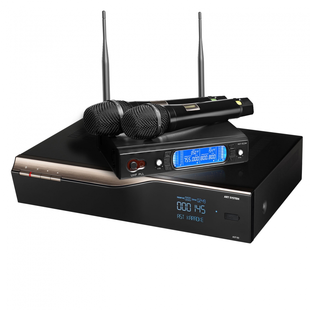 караоке-комплект AST-50 c микрофонами в Симе