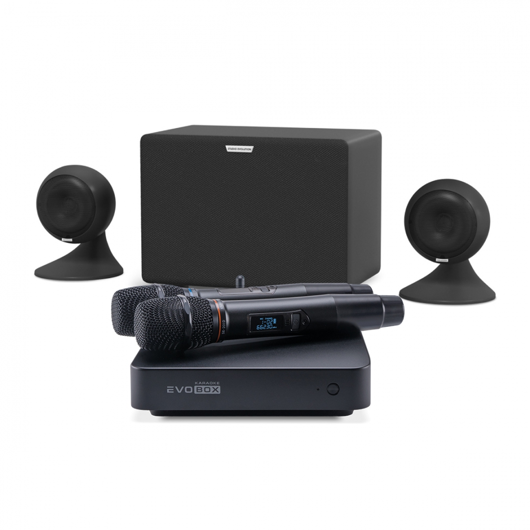 караоке-комплект EVOBOX Plus + EvoSound Sphere 2.1 в Симе