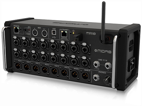 Midas MR18 цифровой микшер в Симе
