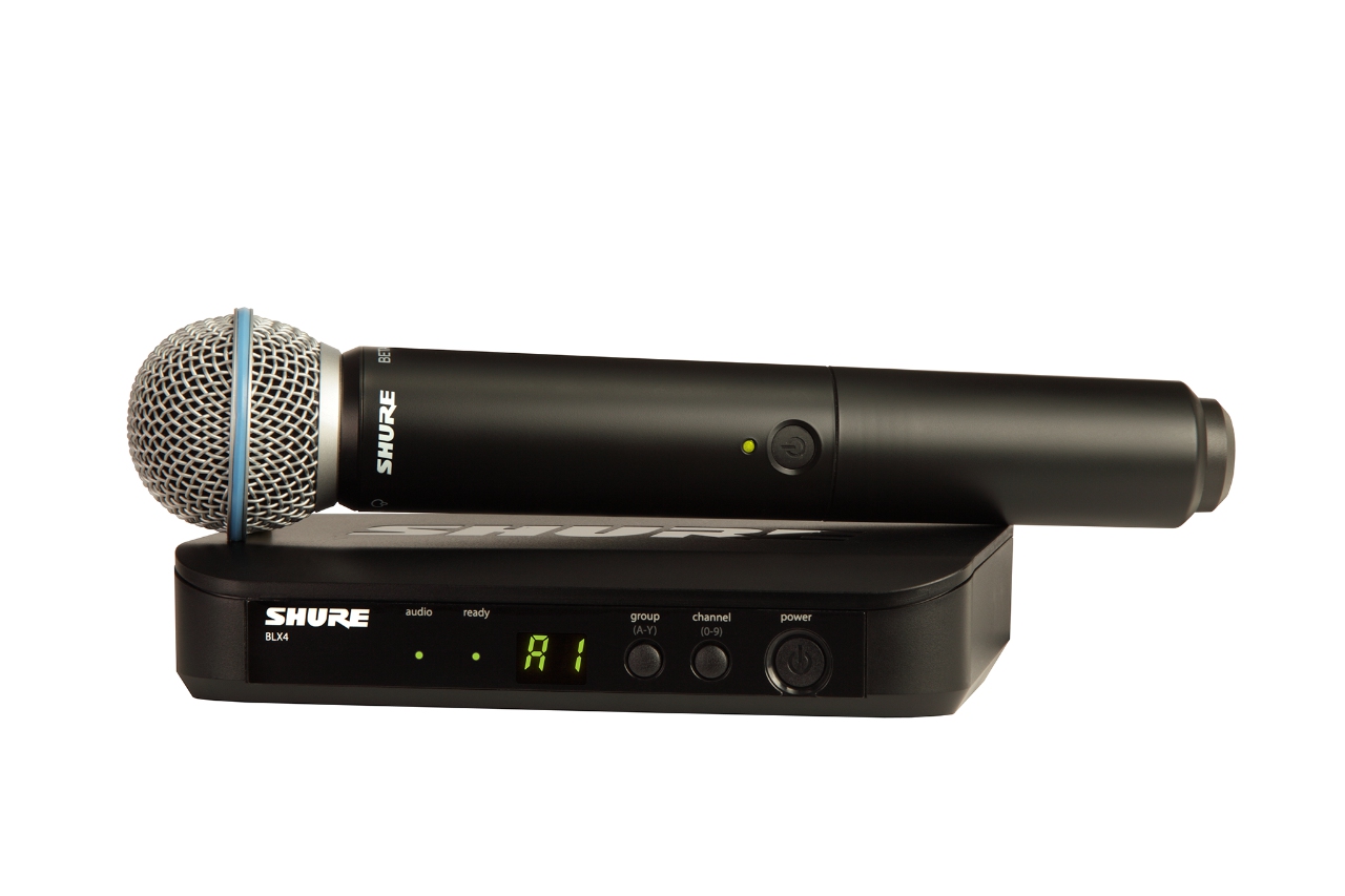 SHURE BLX24E/B58 M17 вокальная радиосистема в Симе