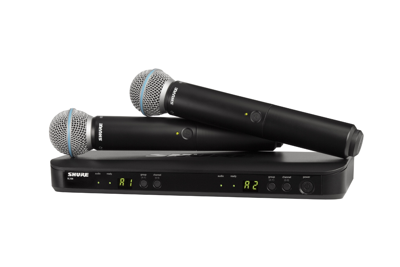 SHURE BLX288E/B58 M17 вокальная радиосистема в Симе