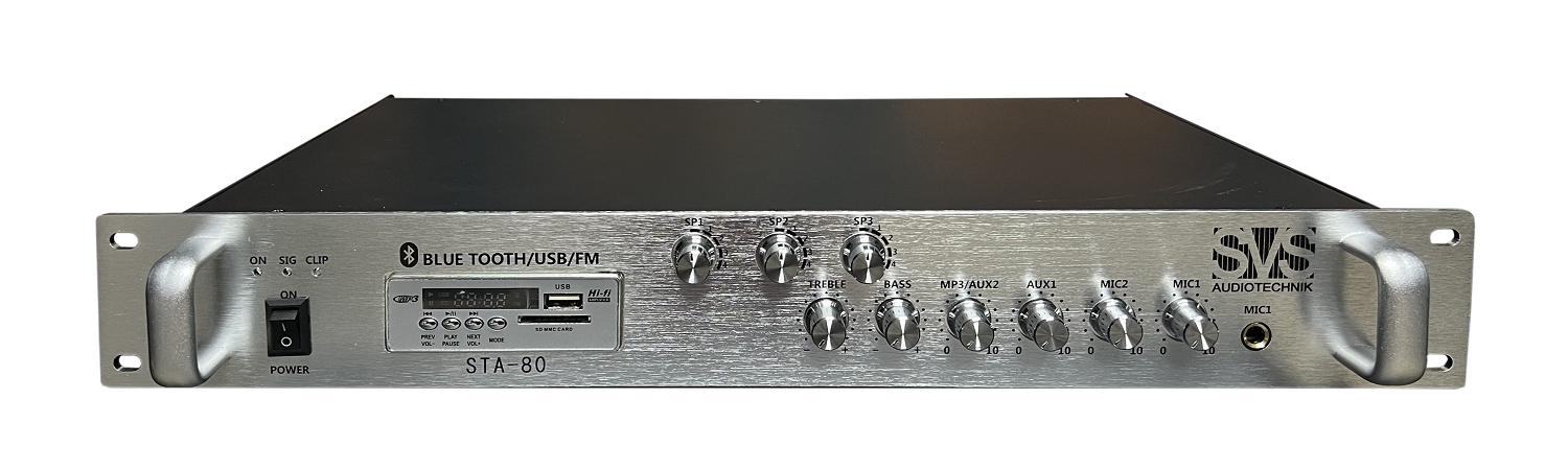 SVS Audiotechnik STA-80 Микшер-усилитель для систем Public Address в Симе