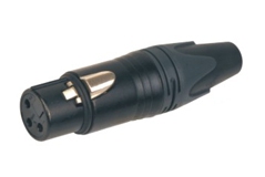 XLR Female (мама) Разъем в Симе