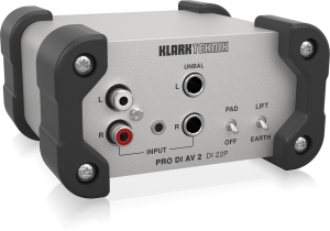 Klark Teknik DI 22P пассивный стерео директ-бокс в Симе