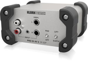 Klark Teknik DI 22P пассивный стерео директ-бокс в Симе