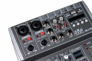 SVS Audiotechnik mixers AM-4 DSP Аналоговый микшерный пульт, 4-канала в Симе